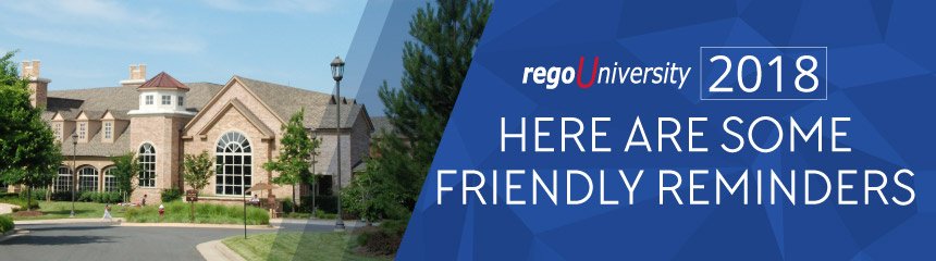 regou-reminder-01 Important RegoU Reminders