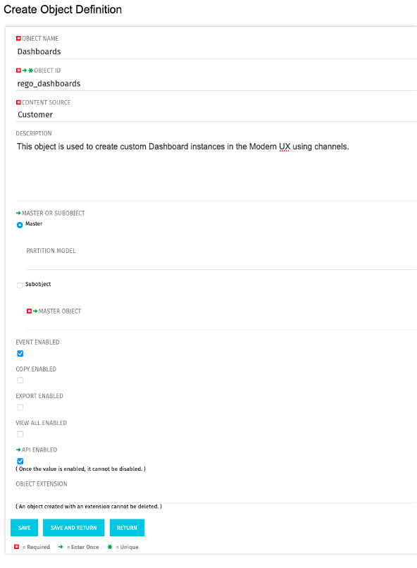 Clarity-Custom-Dashboard-1 Create Custom Object in Clarity Classic