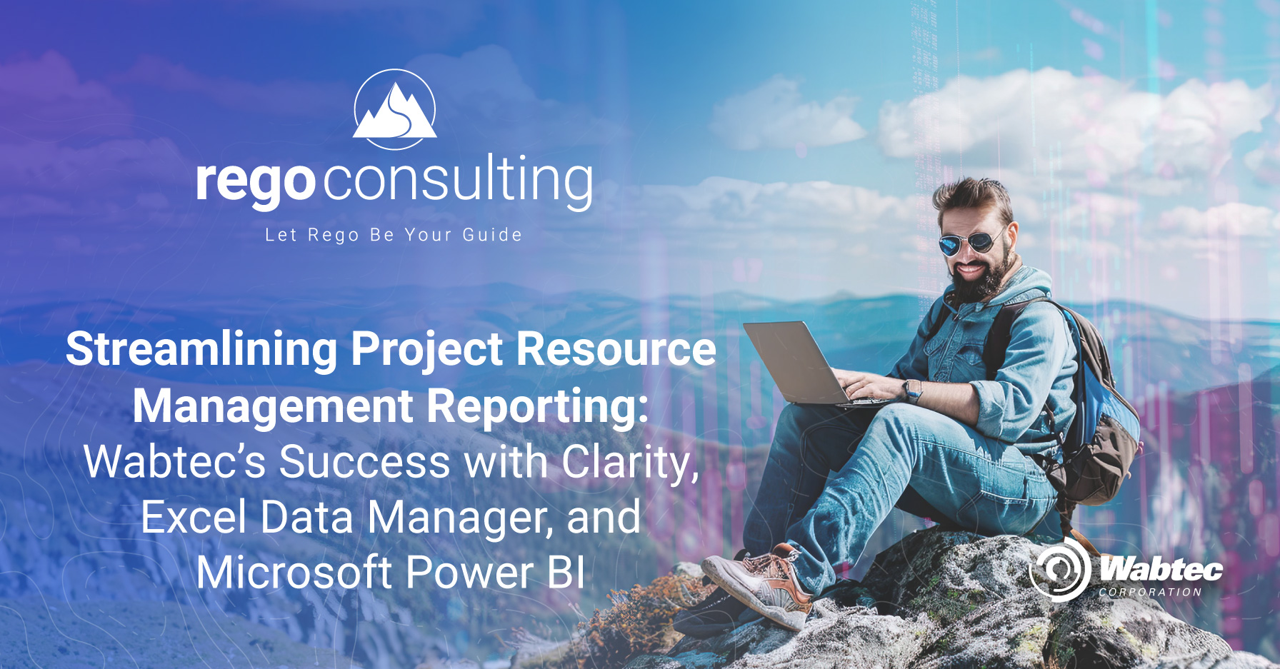 Streamlining Project Resource Management Reporting-Header Streamline Project Resource Management with Clarity, Excel Data Manager, and Microsoft Power BI