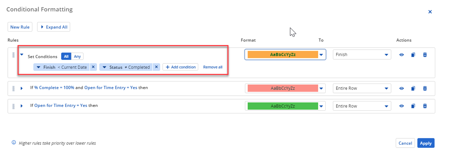 Clarity Article – Conditional Formatting-22