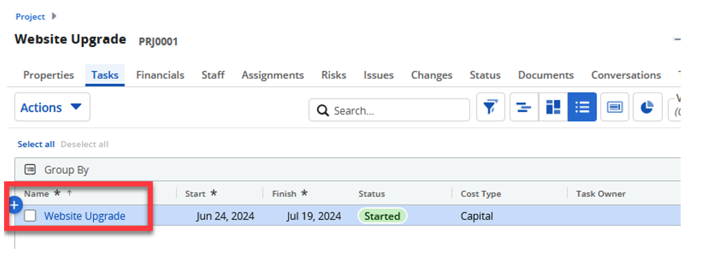 Blueprint Rules for Sub Objects-10 Screenshot of the Conditional Formatting for Time Entries in Clarity PPM