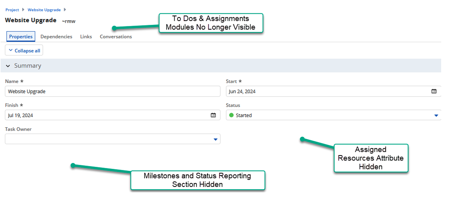 Blueprint Rules for Sub Objects-13 Screenshot of the Conditional Formatting for Time Entries in Clarity PPM