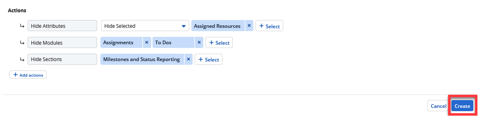 Blueprint Rules for Sub Objects-7 Screenshot of the Conditional Formatting for Time Entries in Clarity PPM
