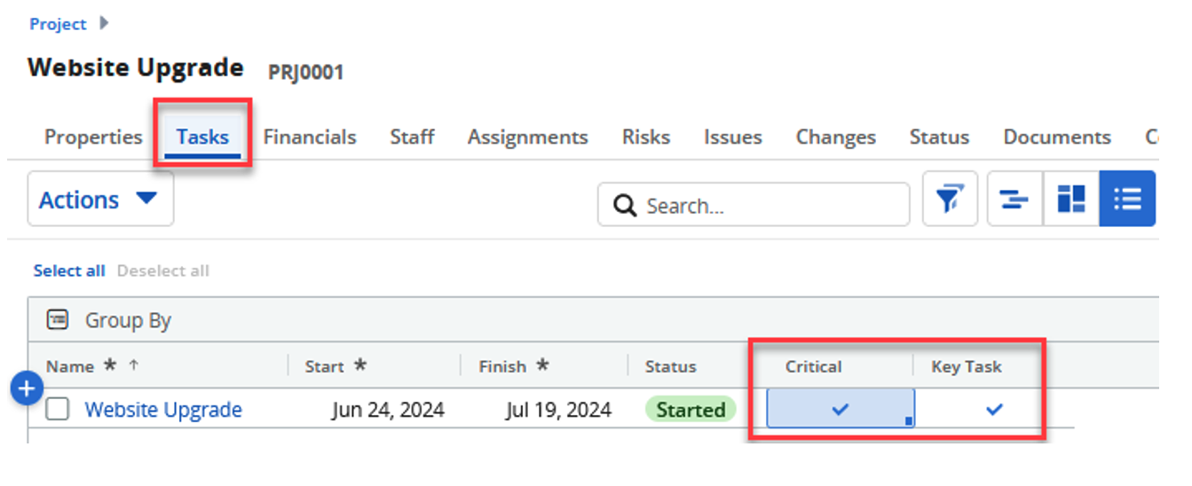 SET ATTRIBUTES-5 Screenshot of Conditional Formatting dropdown in Clarity PPM