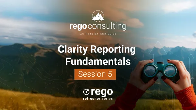 clarity reporting fundamentals