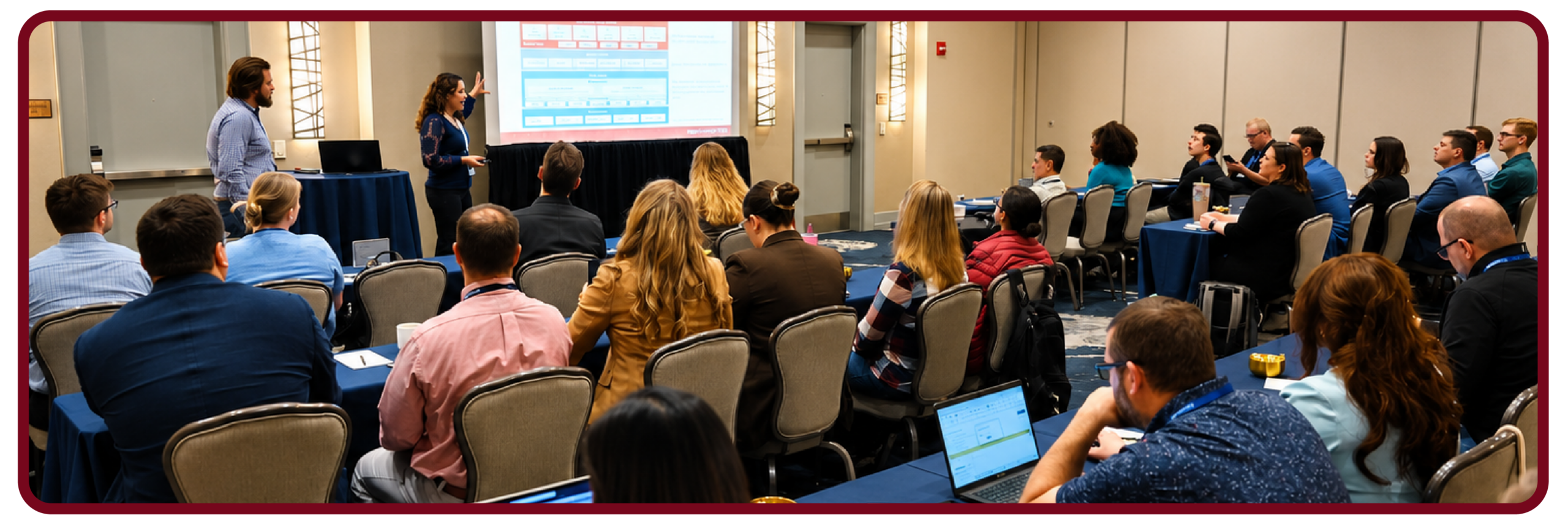 Apptio RegoU Recap Rego University attendees participate in an training session with live presentation and group discussion.